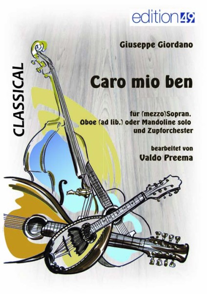 Caro mio ben - in D-Dur, auch in anderen Tonarten erhältlich