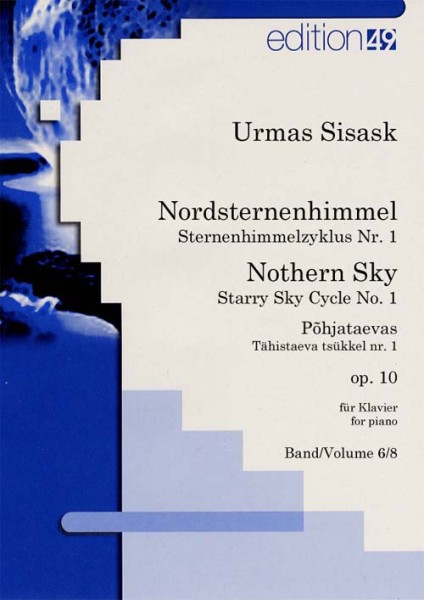 From / aus Starry Sky Cycle Northern Sky (Nordsternenhimmel), Originaltitel - Tähistaeva tsükkel I P