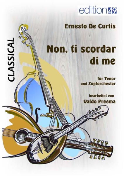 Non, ti Scordar di me (g-moll), Fassung für Bariton 04012-10