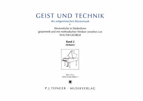 Geist und Technik der zeitgenössischen Klaviermusik