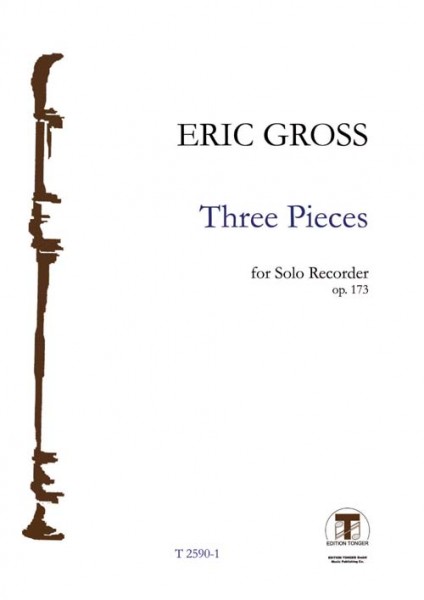 Three Pieces for Solo Recorder, op. 173