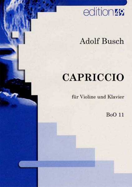Capriccio für Violine und Klavier BoO 11
