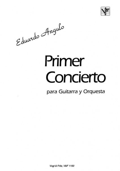 Primer Concierto para Guitarra y Orquesta