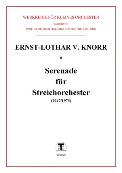 Serenade für Streichorchester