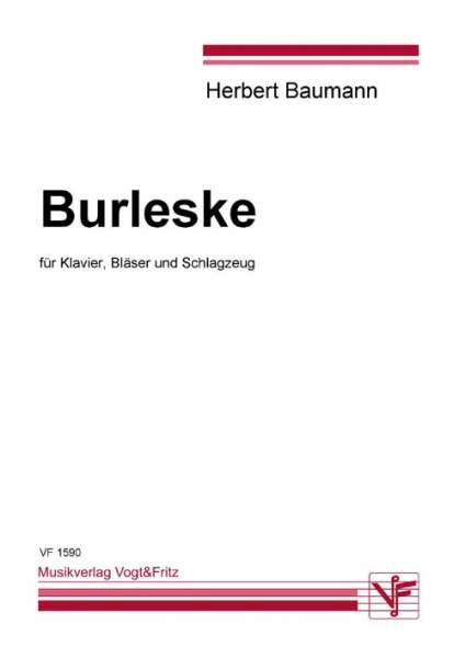 Burleske für Klavier, Bläser und Schlagzeug