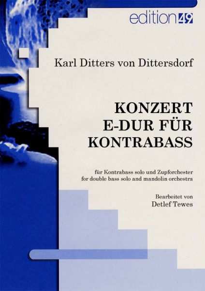 Konzert E-Dur für Kontrabass