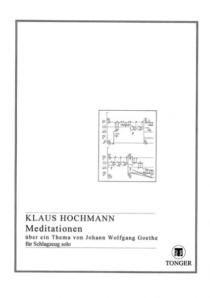 Meditationen über ein Thema von Johann Wolfgang Goethe