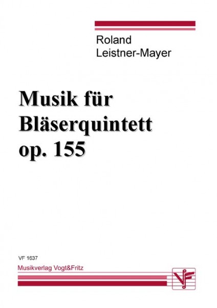 Musik für Bläserquintett op. 155