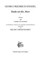 Dank sei dir, Herr Dank sei dir, Herr