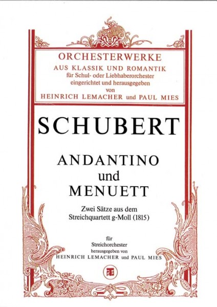 Andantino und Menuett
