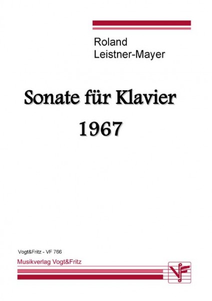 Sonate für Klavier 1967