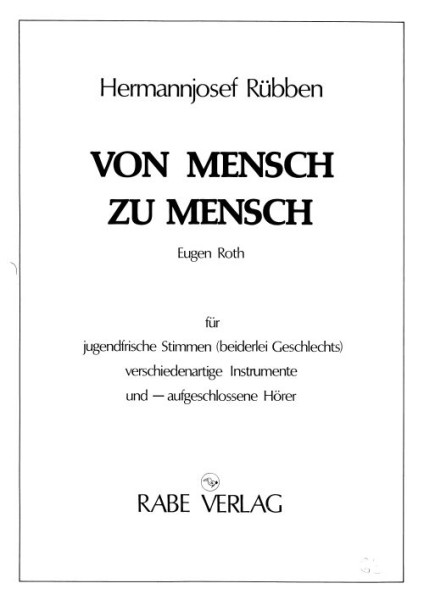 Von Mensch zu Mensch